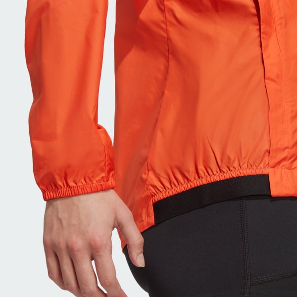 Women\'s adidas Orange Jacket adidas Hiking | TERREX | Wind - Multi US