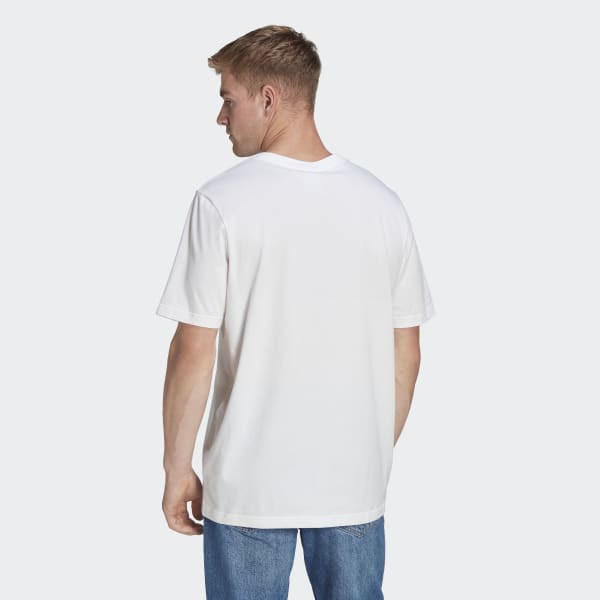 Blanc Real Madrid Essentials Trefoil T-Shirt BUN71