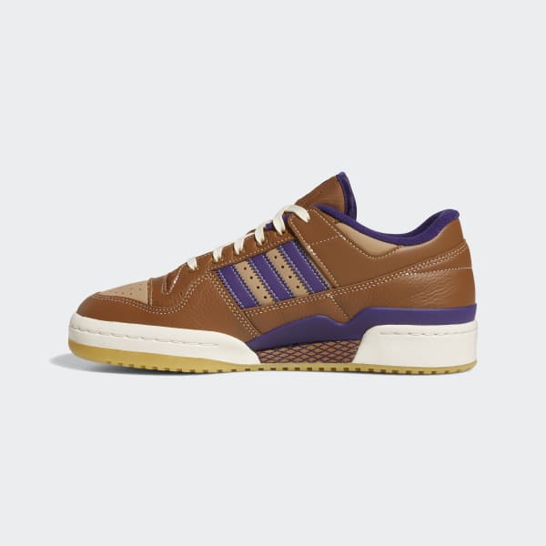 adidas Heitor Forum 84 Low ADV Shoes - Brown | Men's Basketball 