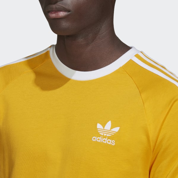 Yellow Adicolor Classics 3-Stripes T-Shirt 14212