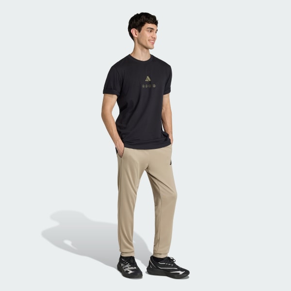 Hitam T-SHIRT GRAFIS CLIMACOOL CITY TECH ILLUSTRATION