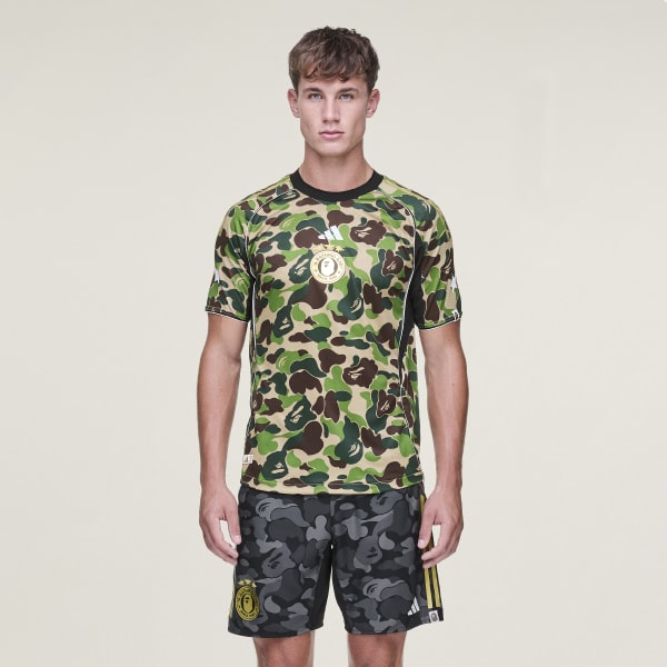 Lサイズ adidas × BAPE Jersey Tops Tシャツ adidas BAPE JERSEY TOP - Green | adidas India