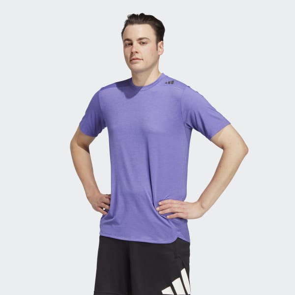 Paars Designed for Training AEROREADY HIIT Color-Shift Training T-shirt