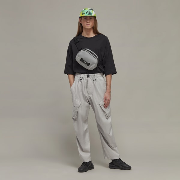 Svart Y-3 Boxy Short Sleeve Tee