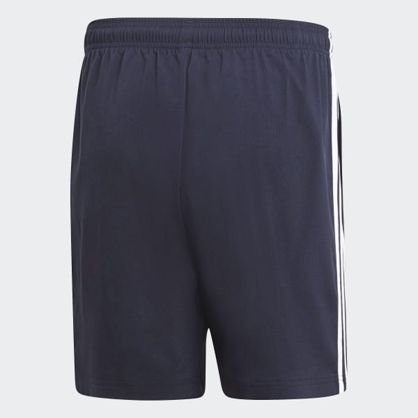 adidas Men's Essentials 3-Stripes Chelsea 7 Inch Shorts in Blue and ...