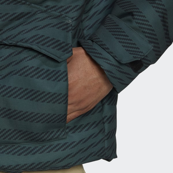 Black Real Madrid Down Jacket