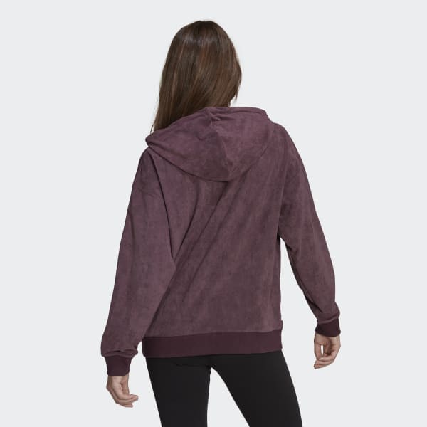 Adidas suede hoodie shop