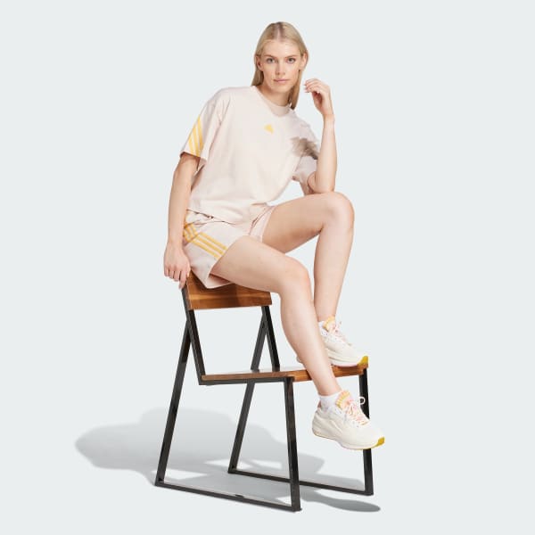 Pink Future Icons 3-Stripes Tee