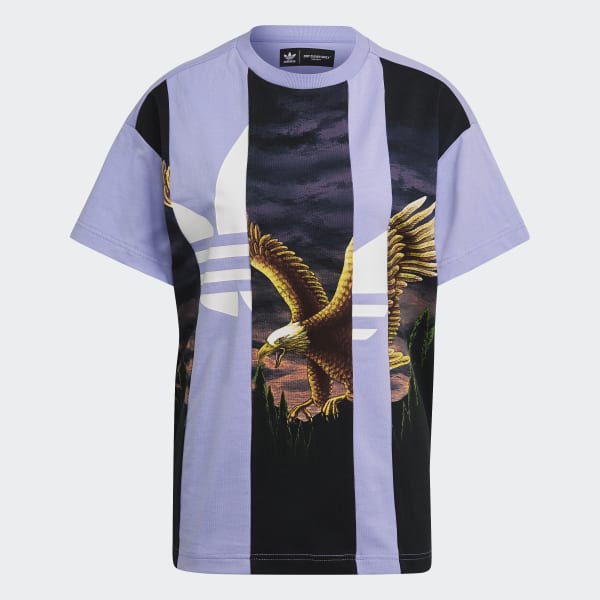 Purple Graphic Tee RP713