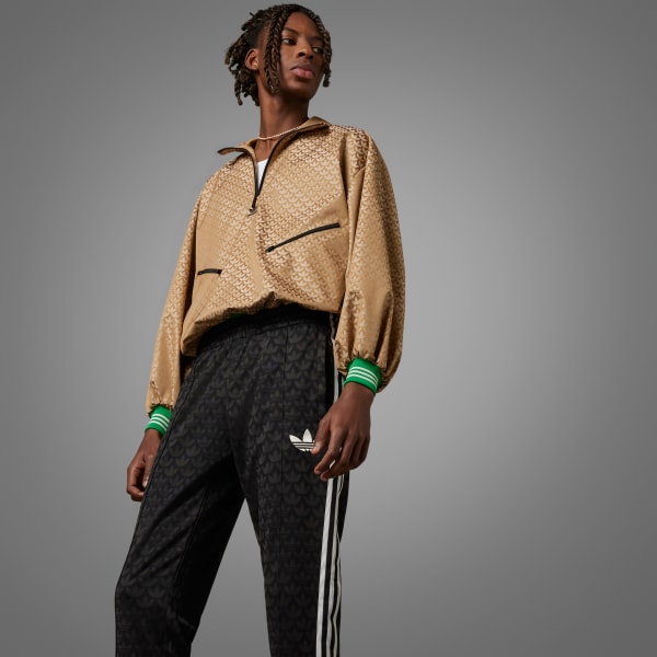 Svart Adicolor 70s Monogram Trackpants