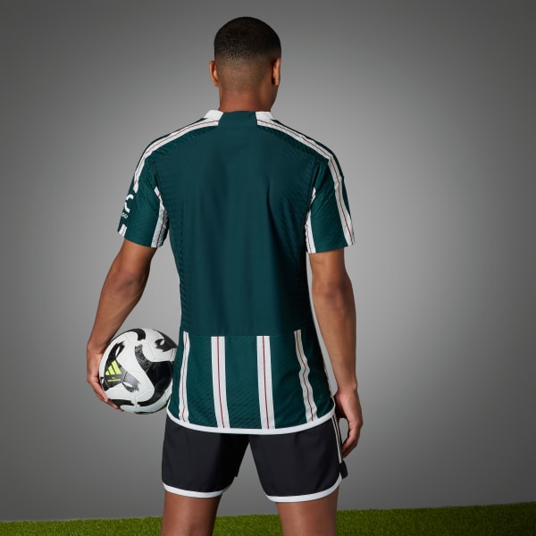 Zielony Manchester United 23/24 Away Authentic Jersey