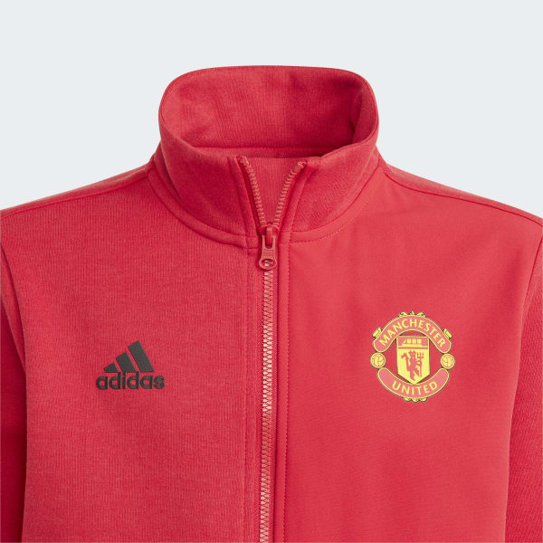 adidas Manchester United Anthem Jacket Kids Red adidas Thailand