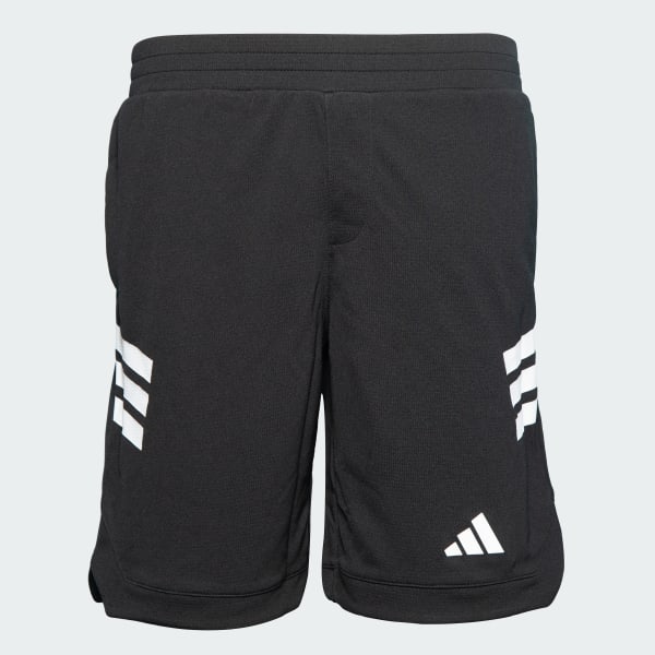 Black Bold Shorts Kids