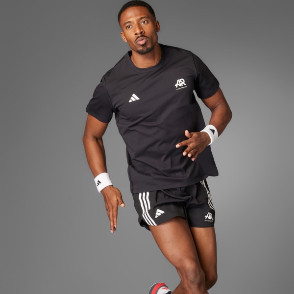 Schwarz Runners T-Shirt – Genderneutral