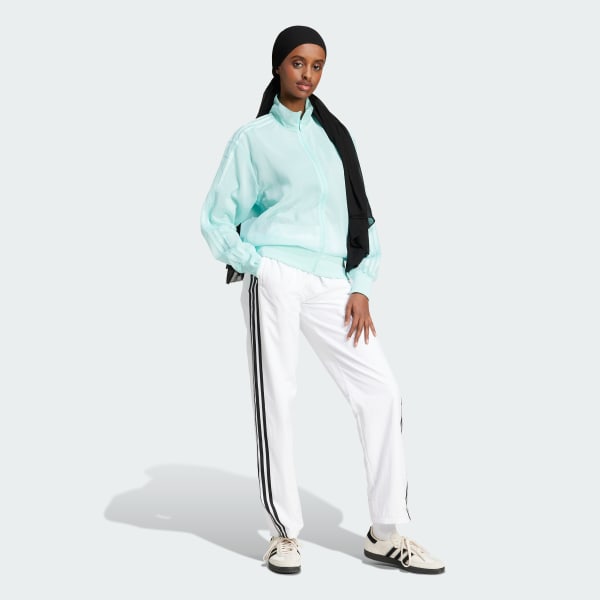 Turkis Adicolor Sheer Treningsoverdel