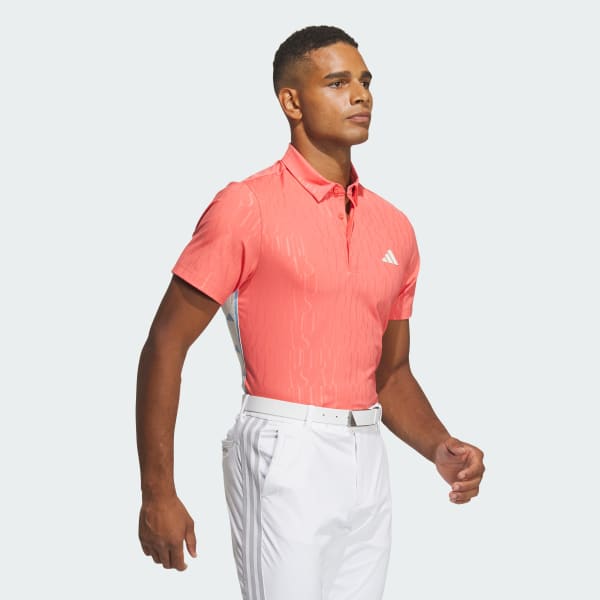 Red golf hotsell polo