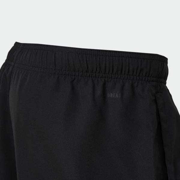 Preto Shorts Malha Plana Aeroready