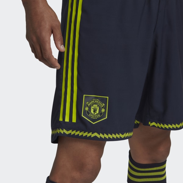 modrá Šortky Manchester United Third Authentic