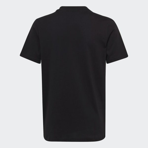 zwart Essentials Big Logo Katoenen T-shirt