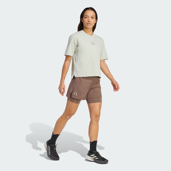 Green 테렉스 엑스플로릭 클라이마쿨+ 트레일 티셔츠