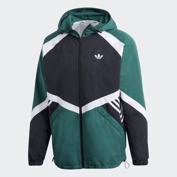 adidas colorful windbreaker