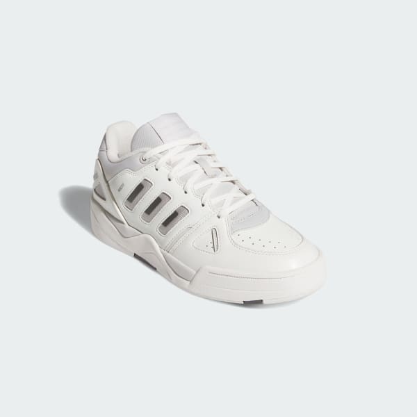 White Midcity Low Shoes