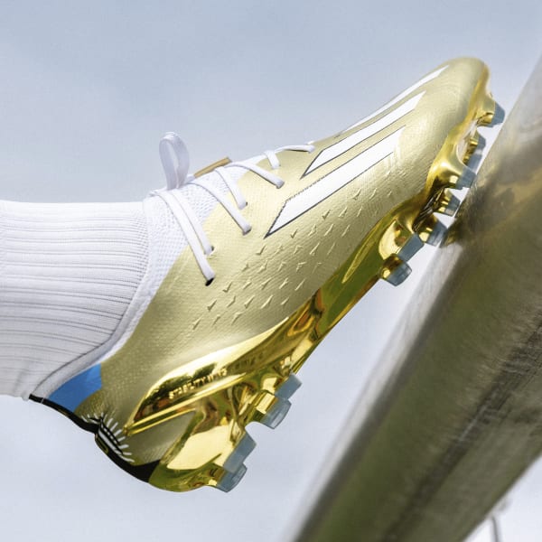 シューズ adidas Speedportal.1 FG Messi Leyenda adidas X Speedportal Messi .1 FG Leyenda - Gold Metallic