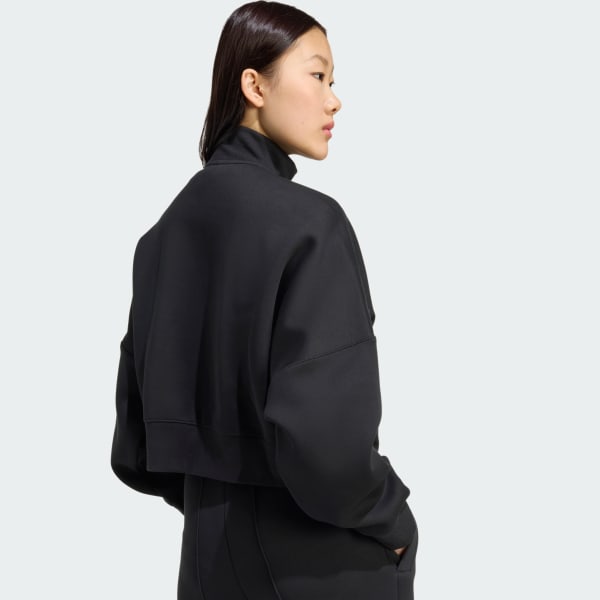 Off Placed 3-Stripes Zip Up