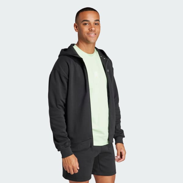 Black Future Icons Badge of Sport Full Zip Hoodie