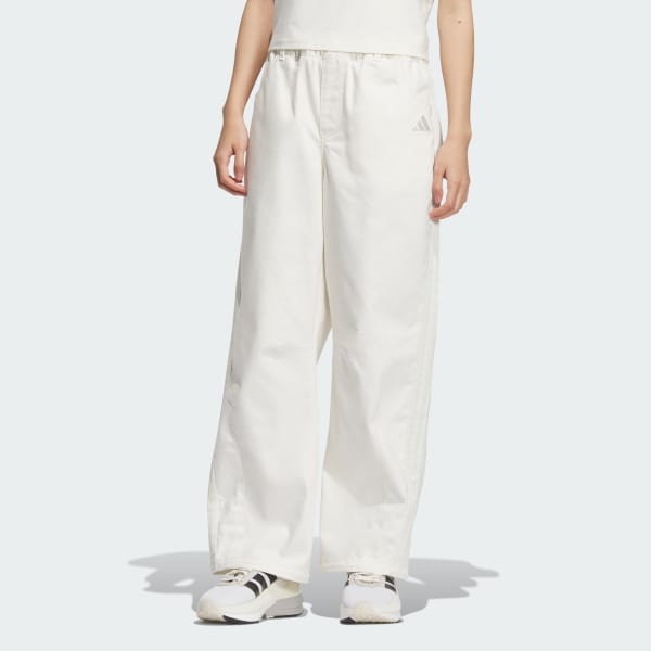 ホワイト STADIUM CHROME デニムパンツ