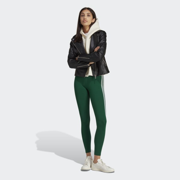 adidas Adicolor Classics 3-Stripes Leggings - Green | Women's Lifestyle |  adidas US
