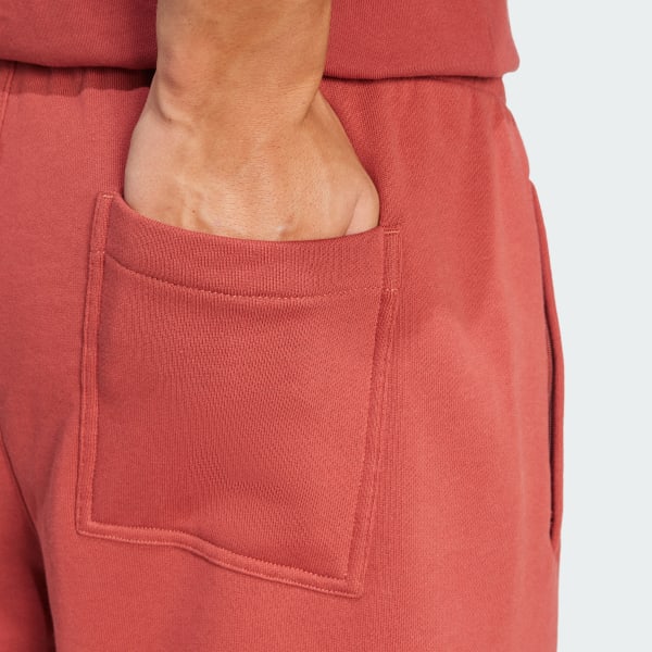 adidas Adicolor Outline Trefoil Shorts - Red | Free Shipping