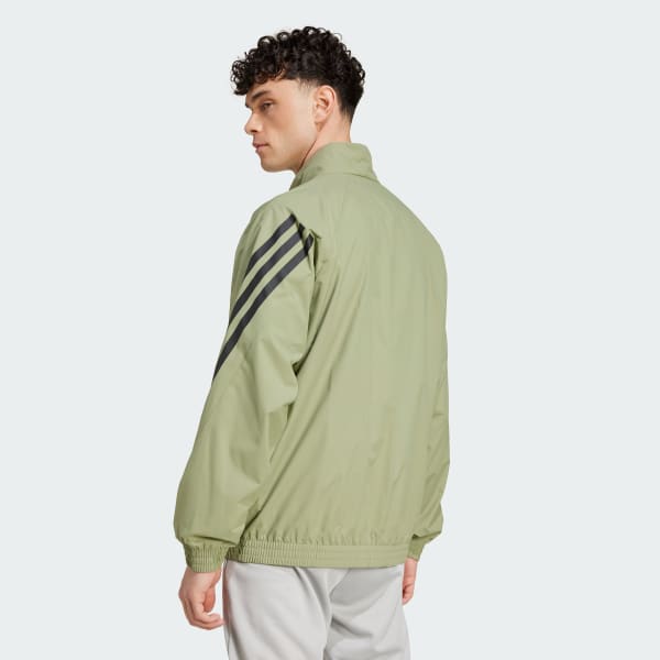 Verde Giacca da allenamento Future Icons 3-Stripes Woven