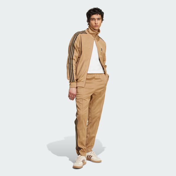 Beige Adicolor Classics Beckenbauer træningsbukser