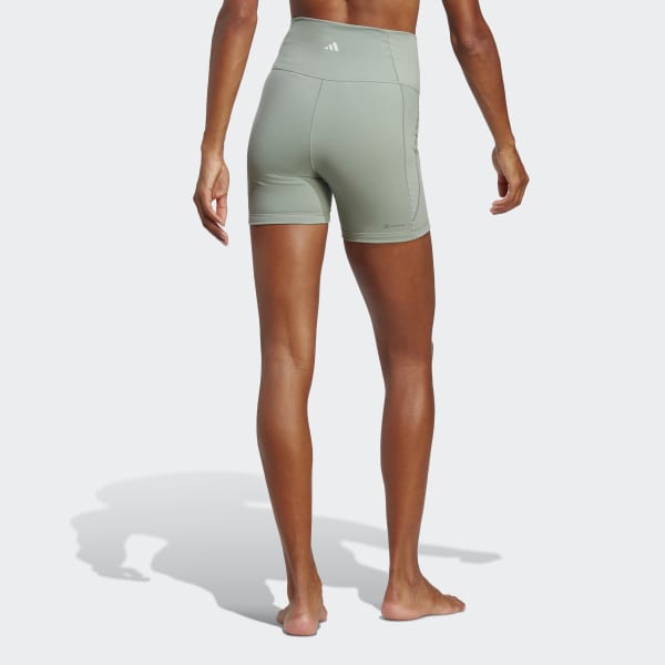 ADIDAS YOGA STUDIO 5 INCH SHORTS - HS9937