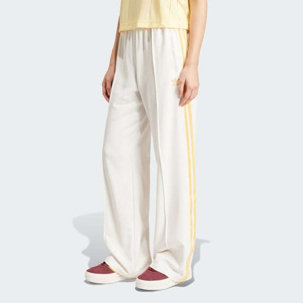 adidas Premium Originals Crepe Track Suit Pants - White | Free 