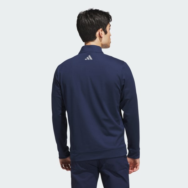 adidas Ultimate365 Classic Quarter-Zip - Blue | Free