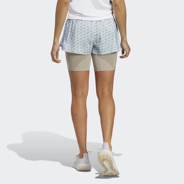 Bla adidas x Marimekko Run Icons 3 Bar Logo 2-in-1 Running Shorts