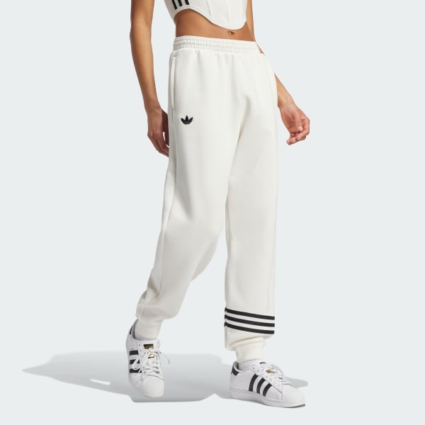 White adidas sweatpants mens online