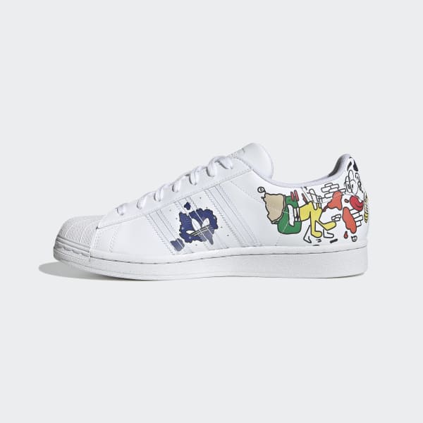 White Superstar Shoes