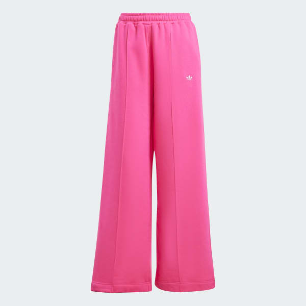 adidas ESSENTIALS WIDE LEG BROEK Roze adidas Officiele Shop