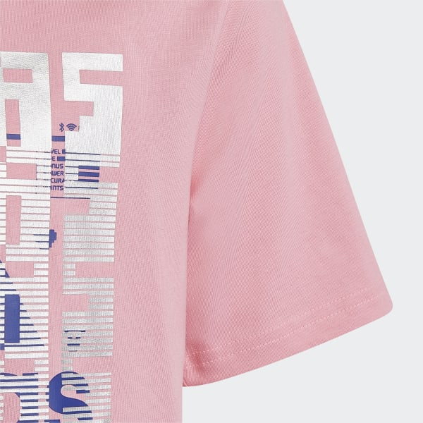 Pink Gaming Graphic T-shirt