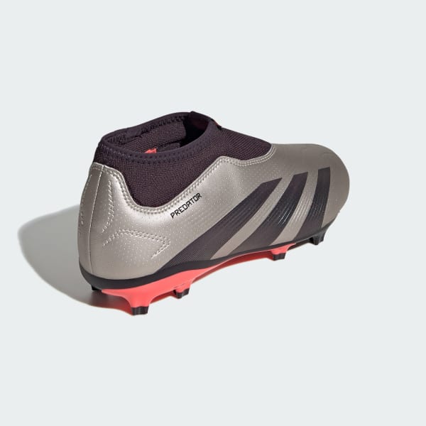 adidas Predator League Laceless Firm Ground Cleats Kids Grey Free Shipping with adiClub adidas US