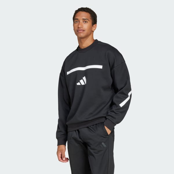 Noir Sweat-shirt New adidas Z.N.E.