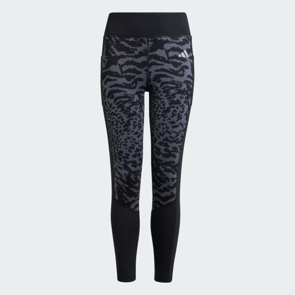 adidas Optime 7 8 Leggings Kids Grey adidas UK