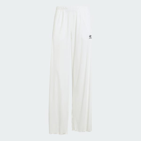 blanc PANTALON ESSENTIALS SCALLOPED EDGE