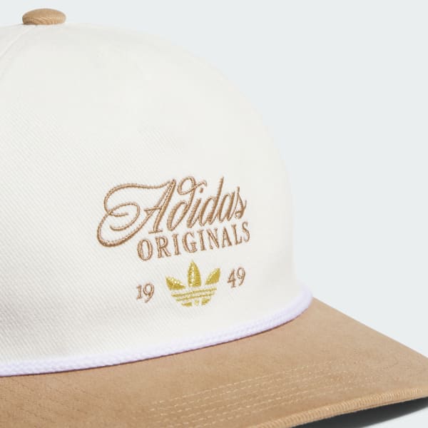 adidas Masterpiece Strapback Hat - White | Free Shipping with