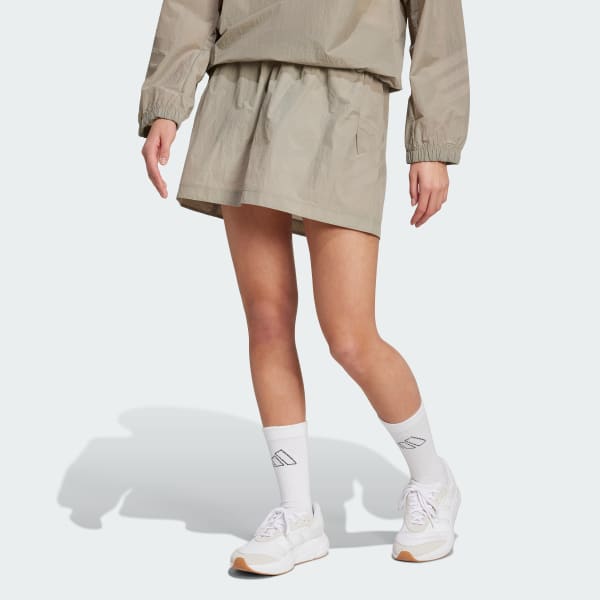Beige Future Icons 3-Stripes Woven Skirt