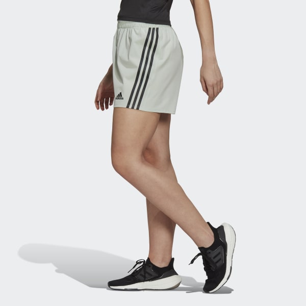Verde TRAINICONS 3-Stripes Woven Shorts VE431