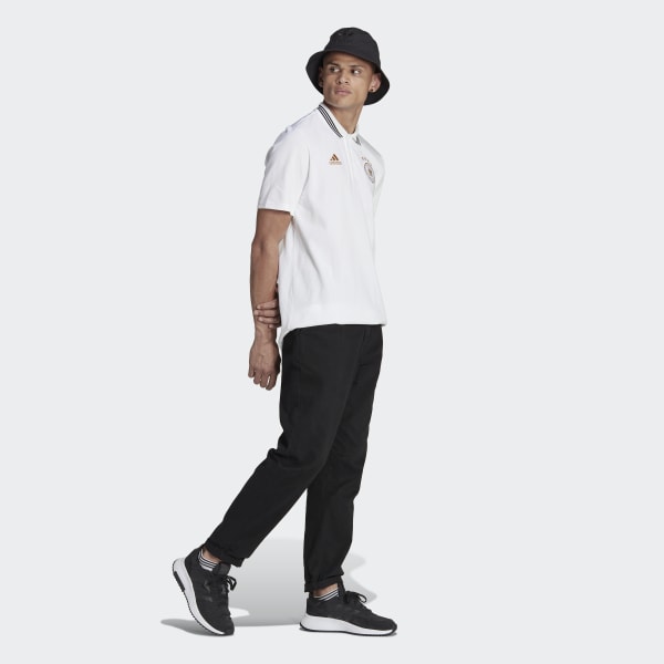 Wit Duitsland DNA Poloshirt L9737